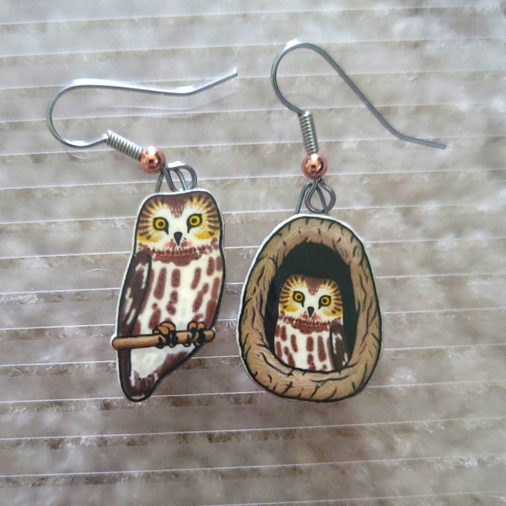 Owl Earrings